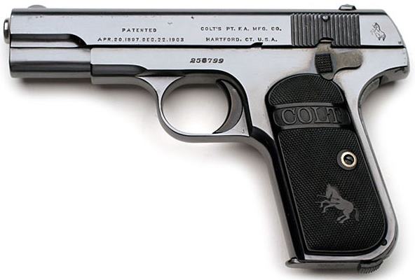 Colt Hammerless .32 Pocket Automatic